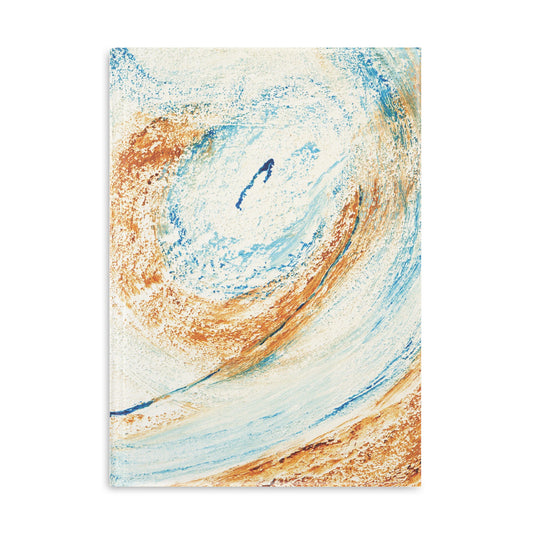 carnet de notes rigide sable bleu marron blanc cadeau pour homme
