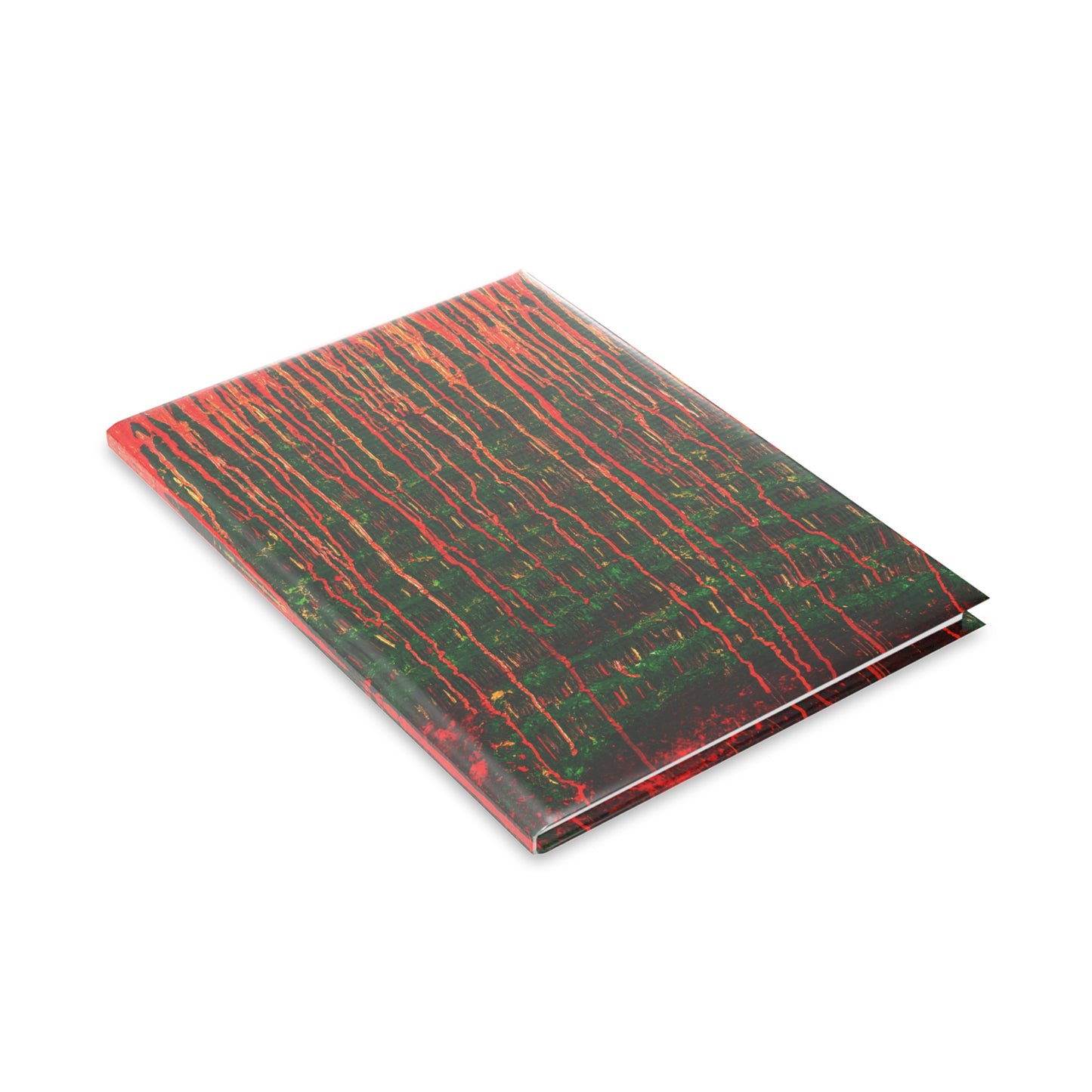 carnet de notes rigide vert rouge foncé cadeau pour homme