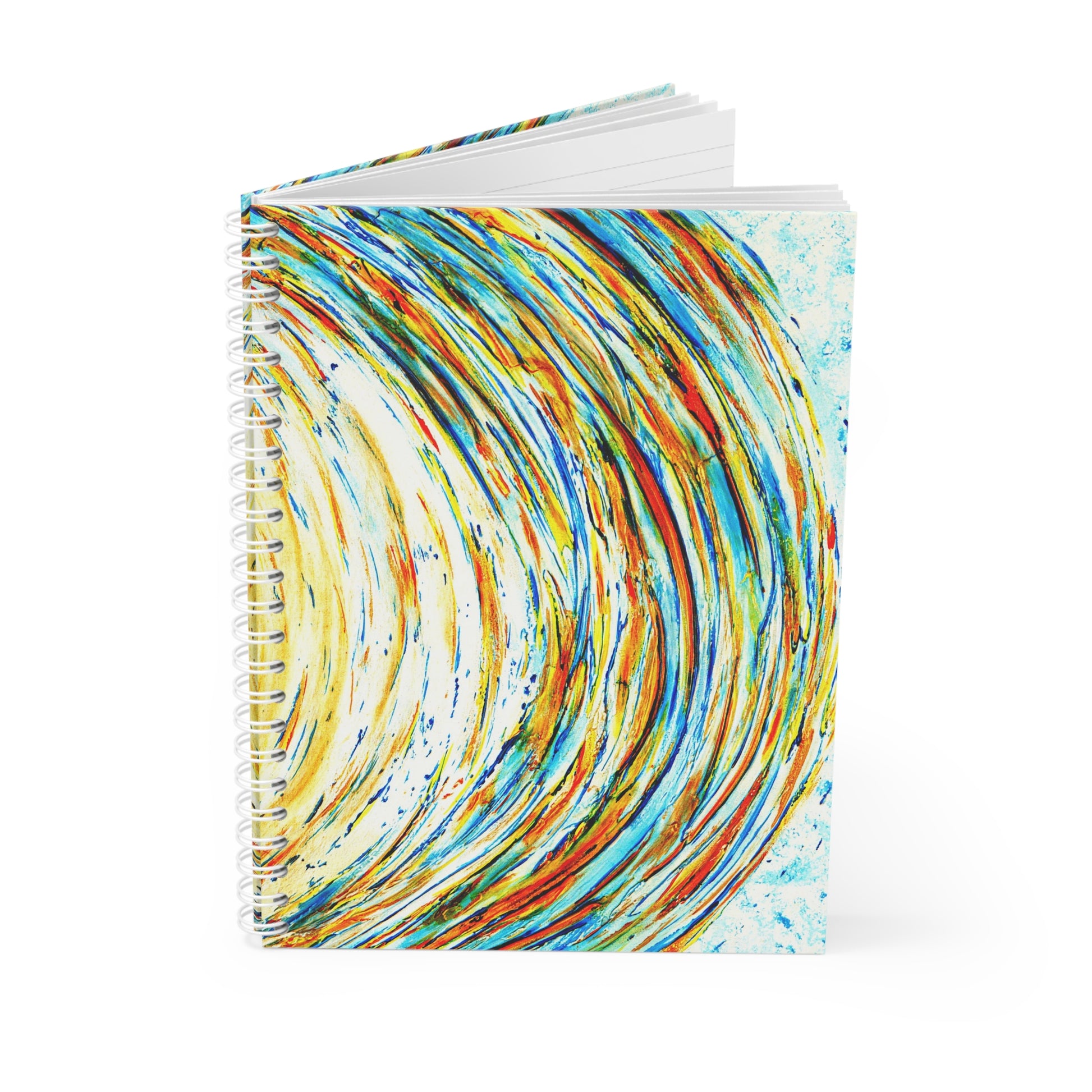 Reproduction d’art abstrait pour les bureaux modernes – Transformez votre espace de travail avec un carnet qui inspire la créativité.