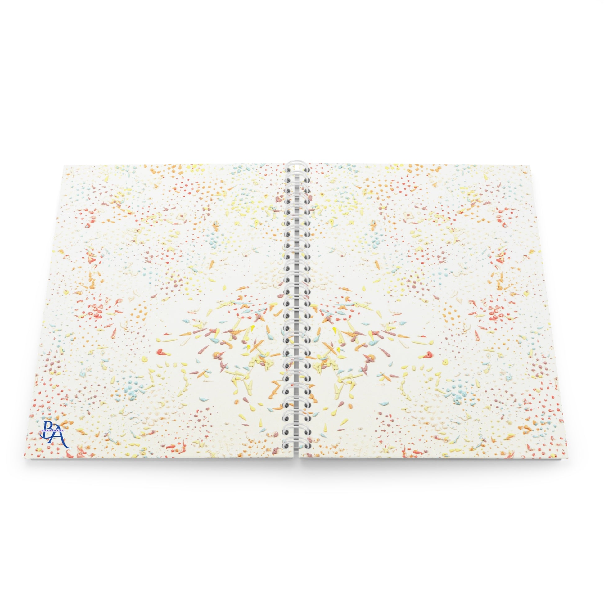 Carnet abstrait pour les hommes et les femmes blanc tons pastels – Un cadeau polyvalent qui plaira à tous, peu importe l’occasion.