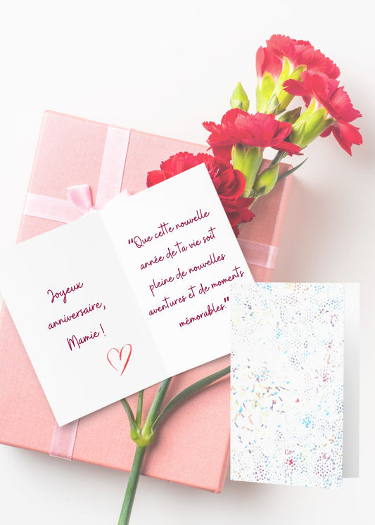 Vœux de bonheur éternel : Offrez des vœux de bonheur éternel avec cette carte élégante, idéale pour un message sincère. #BonheurÉternel #CarteÉlégante