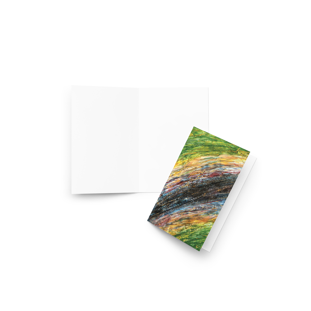 Pour un enseignant inspirant : Remerciez un enseignant avec cette carte artistique, avec de la place pour un mot de reconnaissance. #PourEnseignant #CarteDeRemerciement