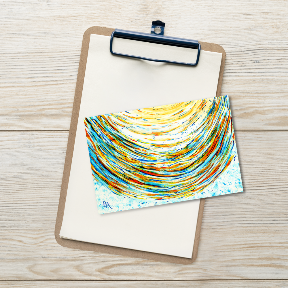 Vœux de bonheur : Offrez des vœux de bonheur avec cette carte artistique. #VœuxDeBonheur #CarteArtistique

