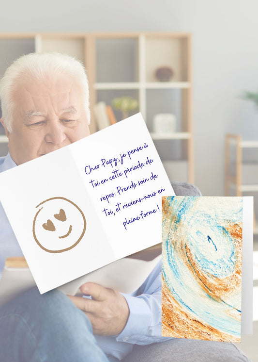 Pour un futur radieux : Souhaitez un futur radieux avec cette carte inspirante, avec de l’espace pour un mot d’encouragement. #FuturRadieux #CarteInspirante

