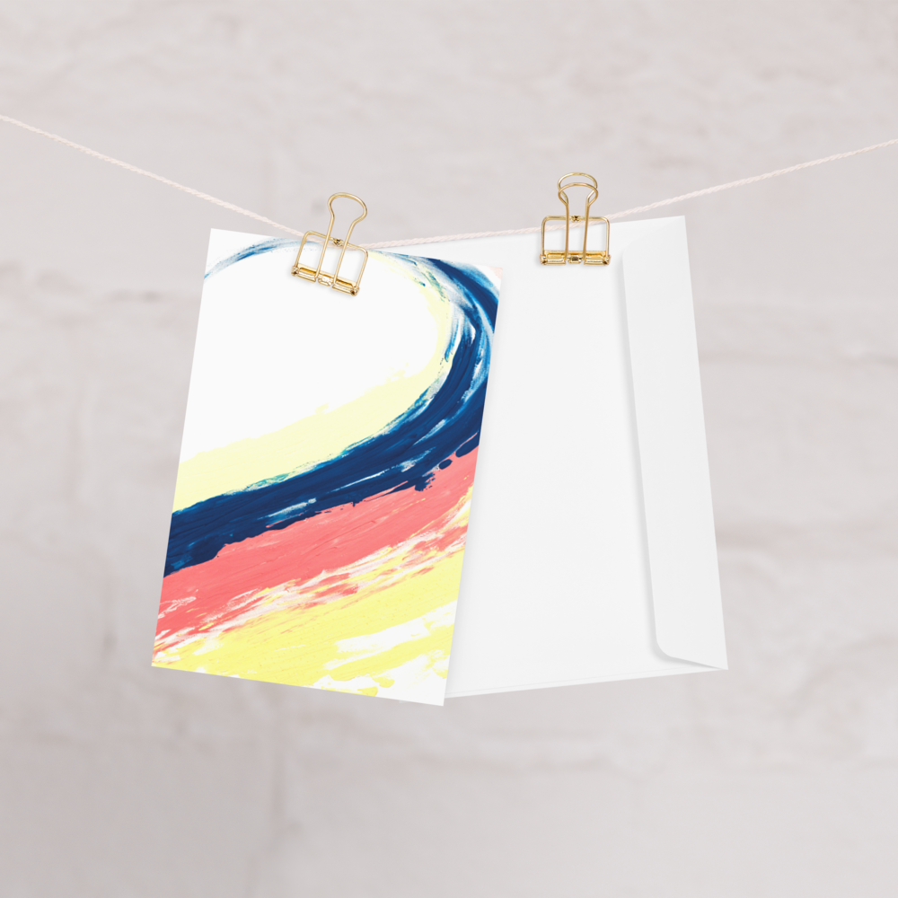 Pour un ami cher : Montrez à votre ami combien il compte avec cette carte artistique pleine d’espace pour un mot personnel. #AmiCher #CarteD’Amitié