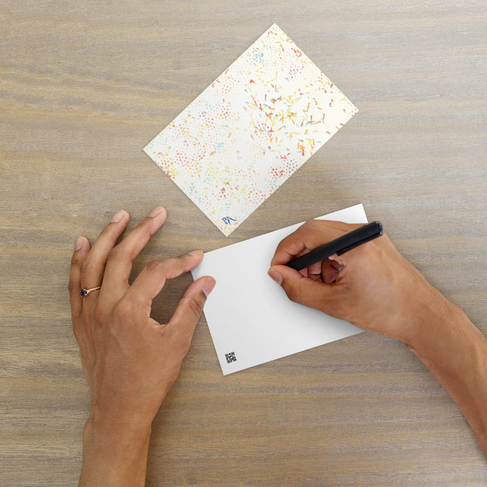 Célébration de l’amitié : Montrez à votre ami combien il compte avec cette carte colorée. #CélébrationDeLAmitié #CarteColorée

