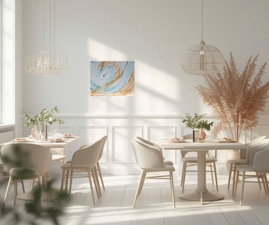 Toile "Terre Mer 1"