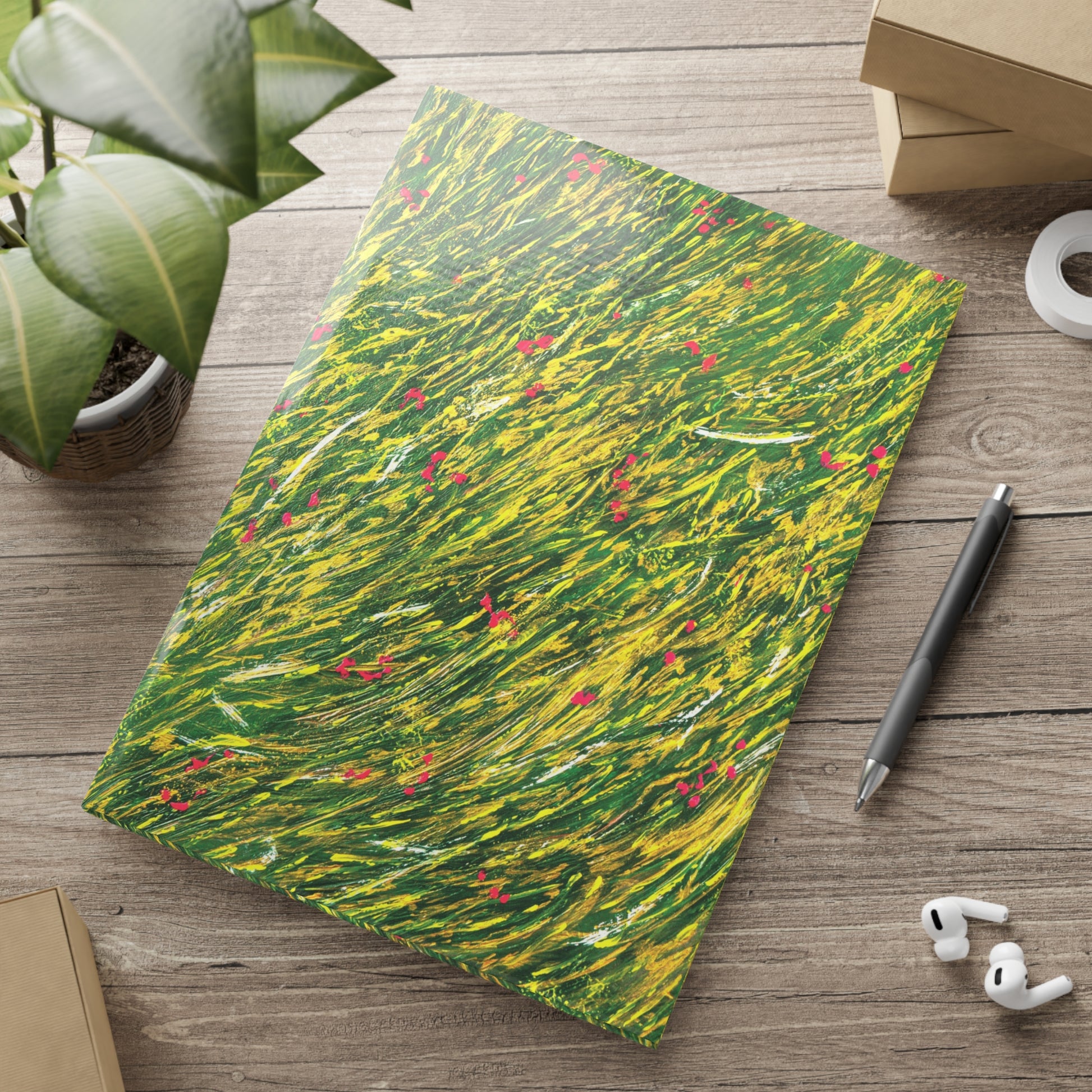 journal d'écriture Floral pour le travail, l'école. cadeau pour femme, fêtes des pères, Noël