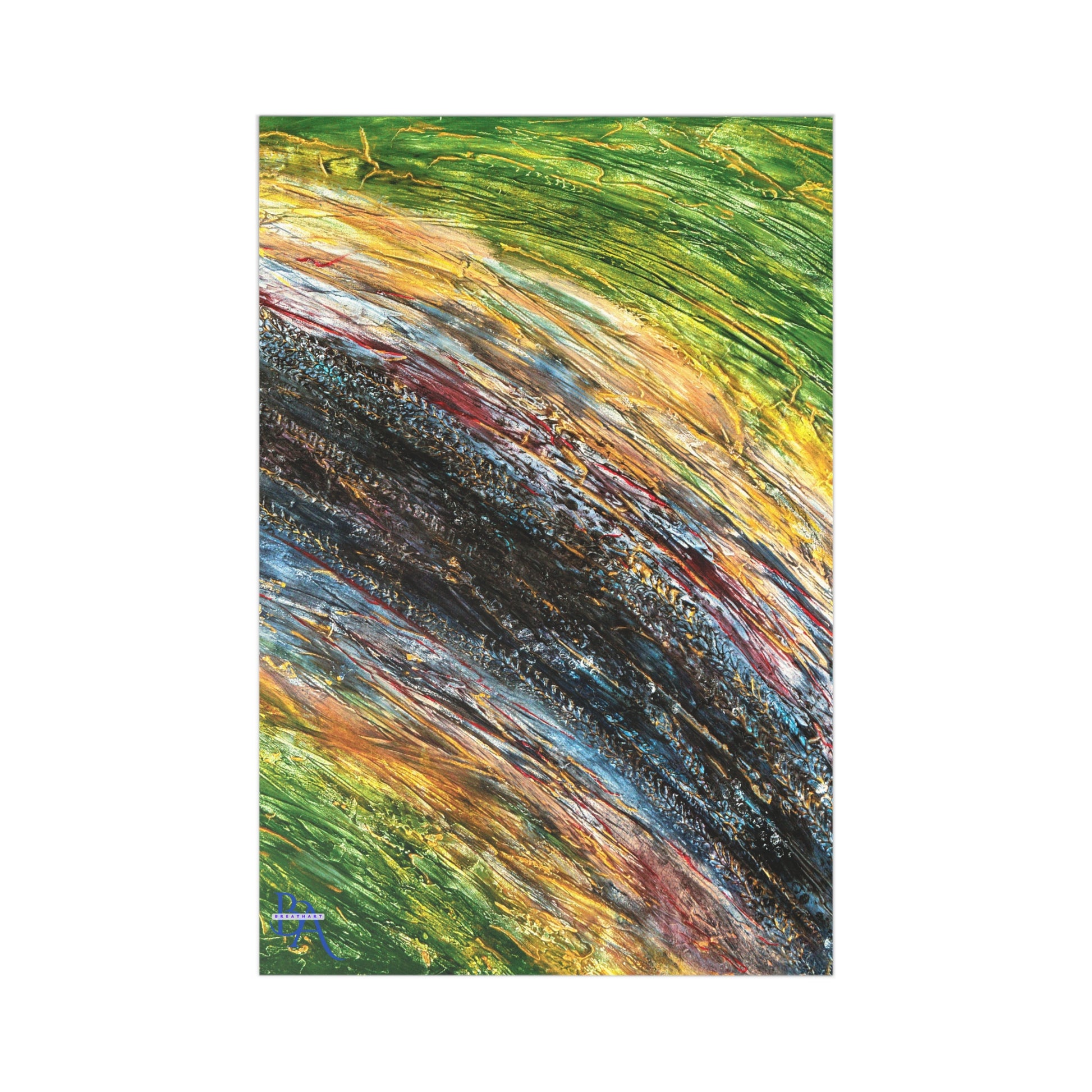 Lot de cartes de vœux Breathart avec designs modernes pour les fêtes.

