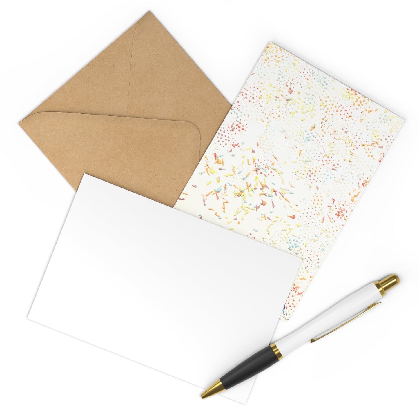 Carte de naissance avec reproduction artistique en vert lime, pour les nouveaux parents.
