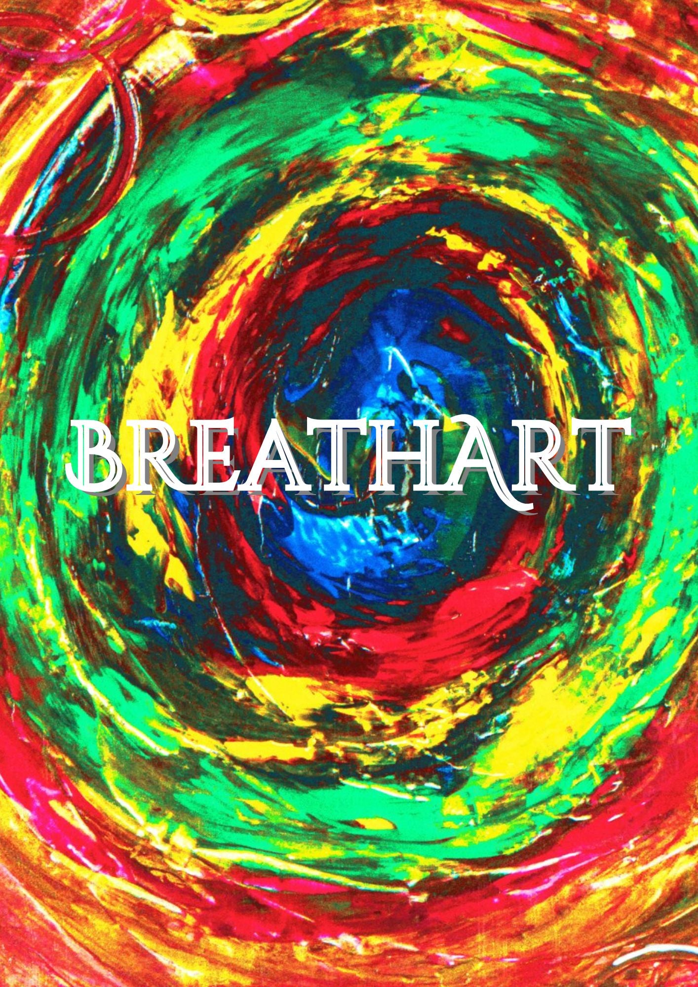 Peinture abstraite pour le Nouvel An : Célébrez la nouvelle année avec ce tableau coloré, idéal pour apporter une touche d’art moderne à votre décoration. #NouvelAn #ArtModerne