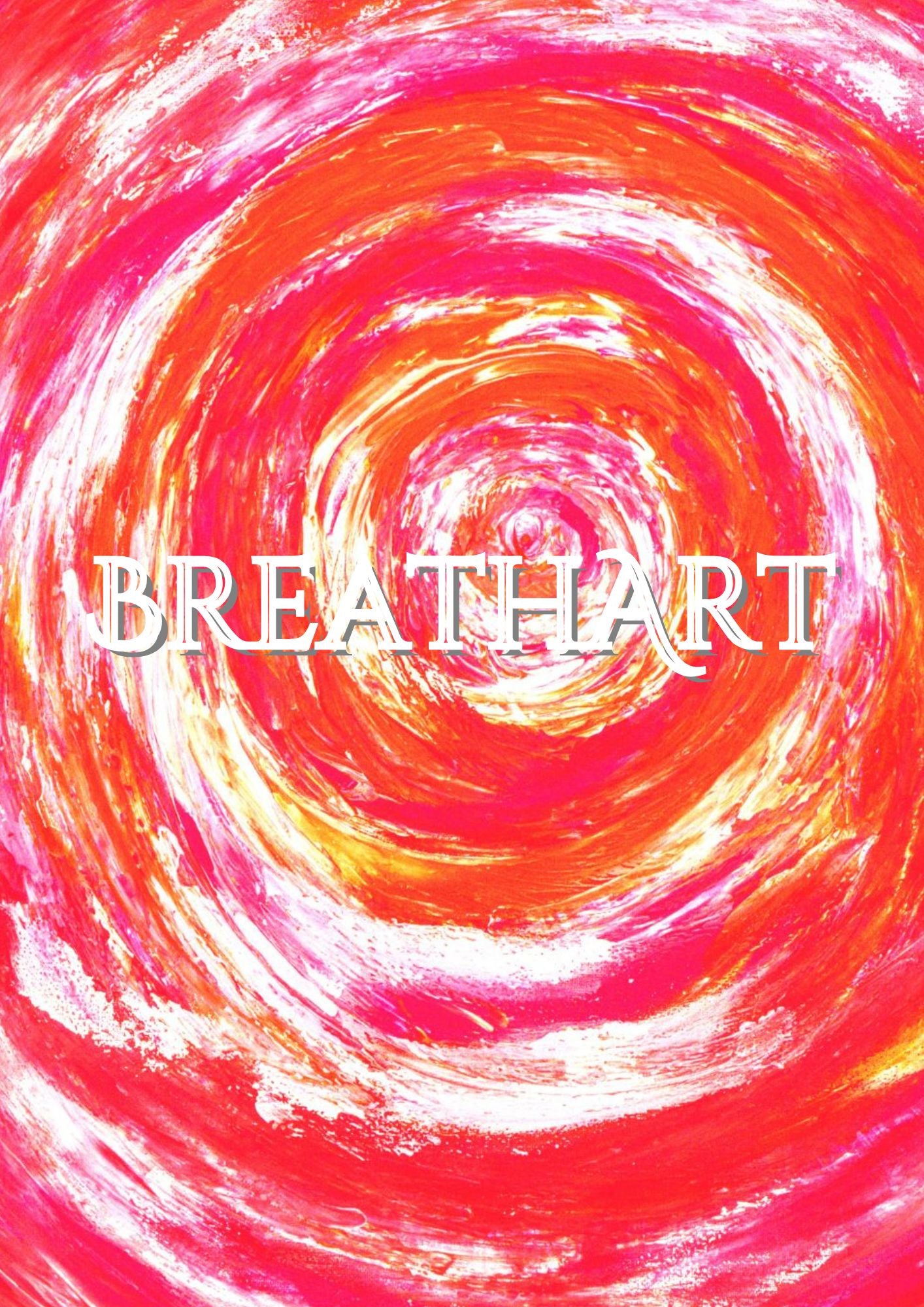 Reproduction d’art abstrait avec des coups de pinceau audacieux pour un cadeau de Noël – Une œuvre qui exprime la passion et l’émotion, parfaite sous le sapin