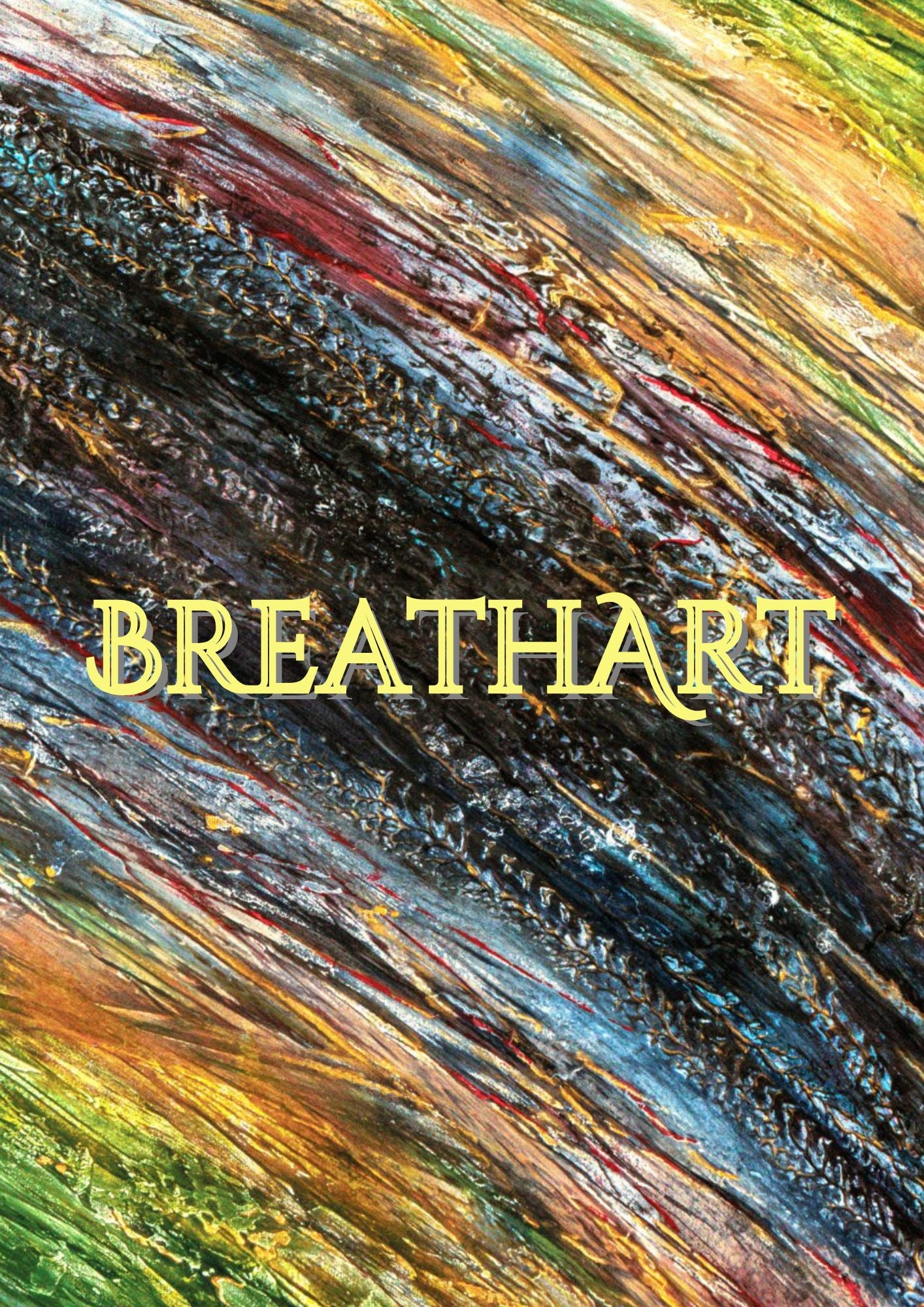 Peinture abstraite en dégradés pastel pour Pâques – Une pièce douce et apaisante qui invite à la rêverie pendant le printemps.